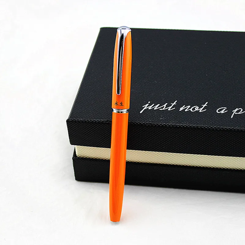 Высококачественные перьевые ручки металлическая подарочная коробка Офисная