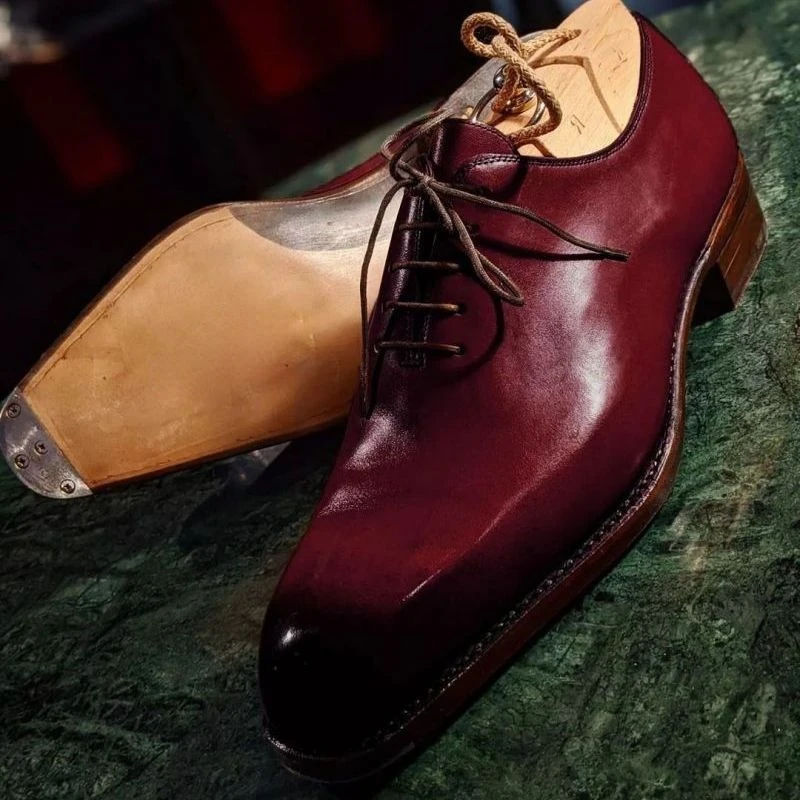 

PU Leather Fashion Dress Derby Oxfords Men Shoes Office Comfortable Solid Chaussures Pour Hommes Chaussures De Vache дерби KP590