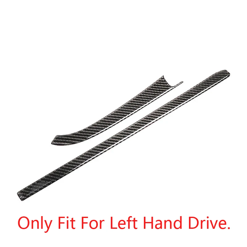 

Car Carbon Fiber Styling Co-pilot Toolbox Decorative Cover Trim Stickers For BMW 3/4 series GT F30 2013-18 Interior