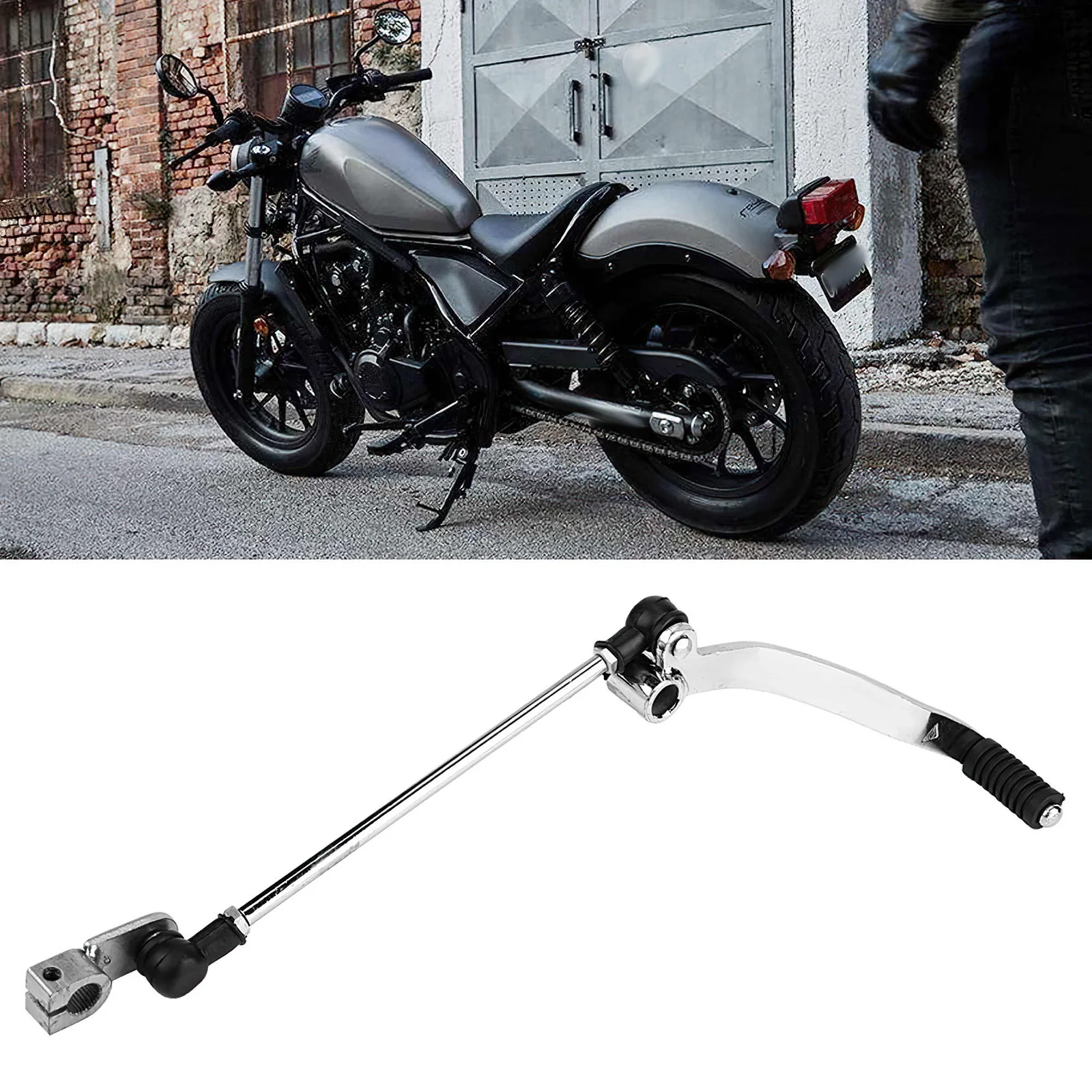 Металлический рычаг переключения передач для мотоцикла практичный портативный