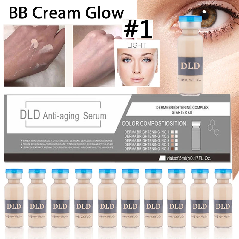 5 мл/светильник для бутылки BB Cream Glow bb сыворотка Meso белая осветляющая