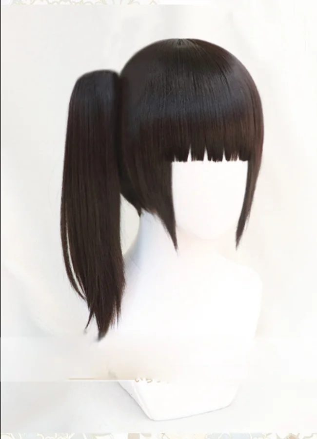 

Demon Slayer Kimetsu no Yaiba Kanawo Tsuyuri Kanao Heat Resistant Hair Cosplay Costume Wigs + Butterfly hairpin