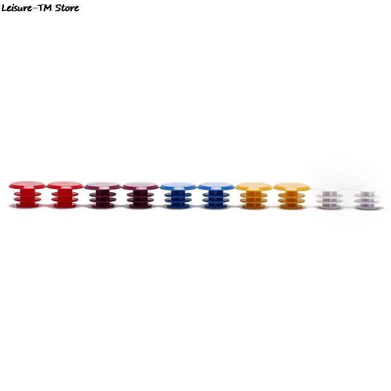 1 пара велосипедная дорога MTB Ручка Бар конечный замок-на заглушки пластиковая