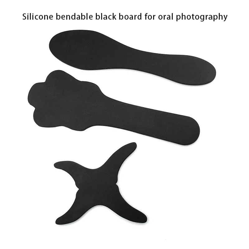 Dental Black Photo Contrast Soft Occlusal Silicone Anterior Lingual Buccal Comfort Contrastor