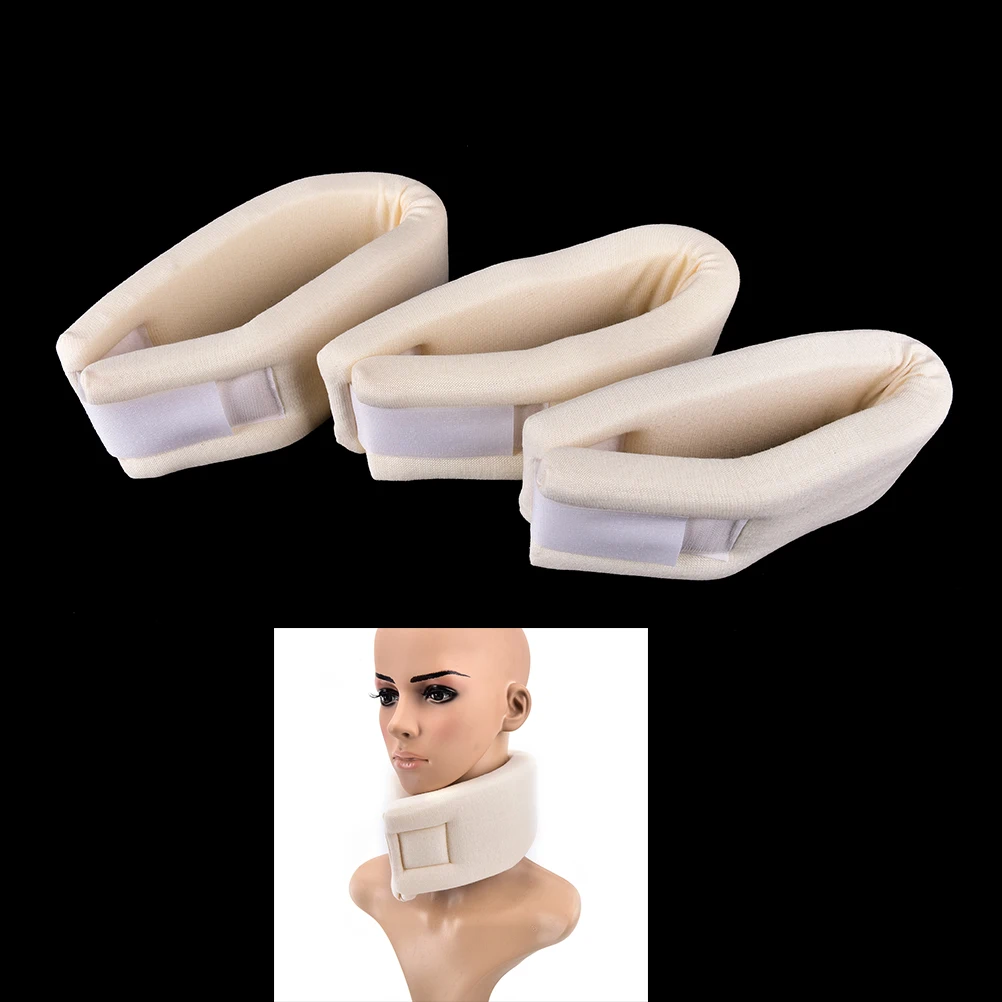 Soporte Cervical de espuma suave y firme, 3 tama&ntilde;os, alta calidad, alivio del dolor de hombros, tirantes y soportes-3