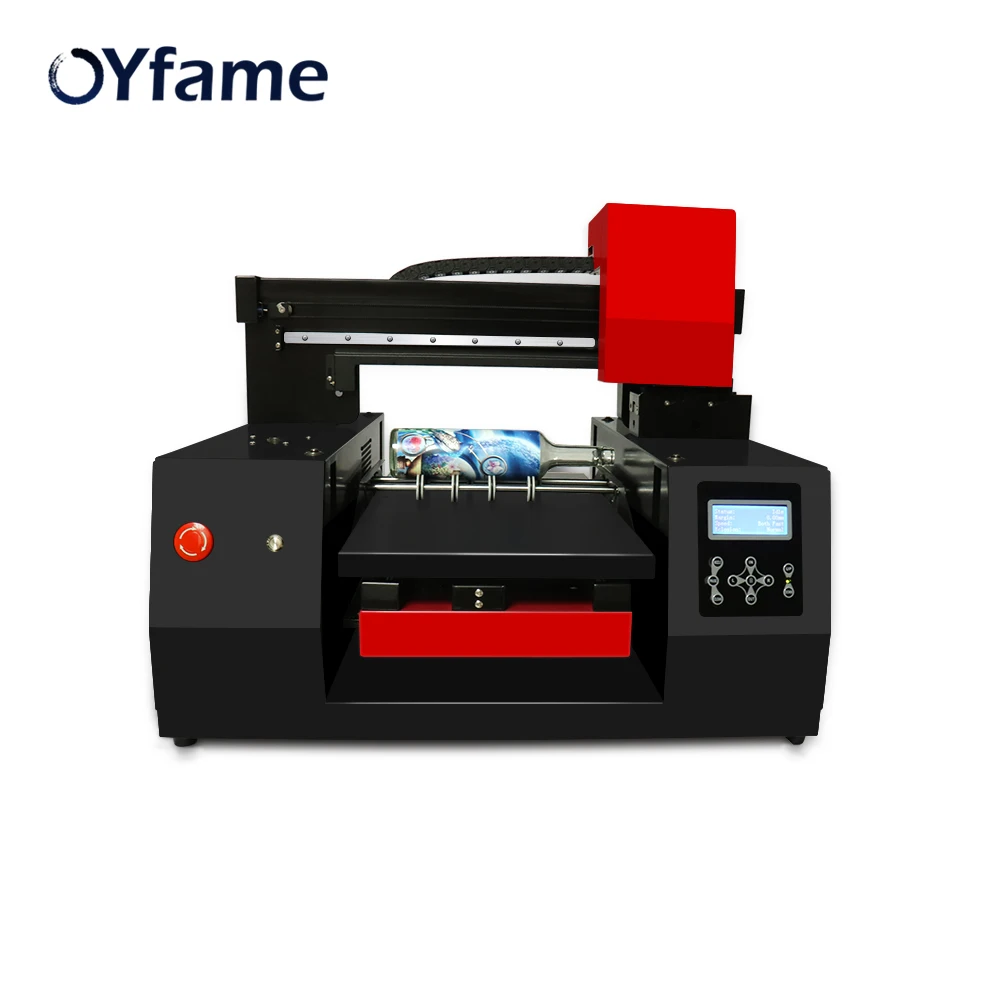 OYfame A3 УФ планшетный принтер струйный для чехол телефона Бутылка акриловые