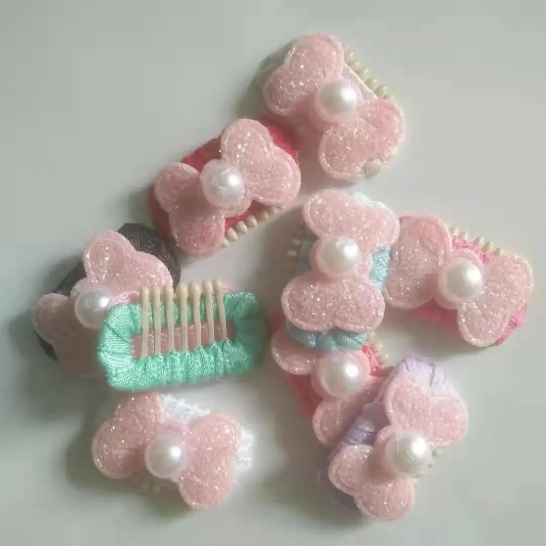 

2021 Dogs Cat Hairpin Hair Comb 2.3cm Bows Hair Accessories Cute Pet Cat And Dog Hairpin
