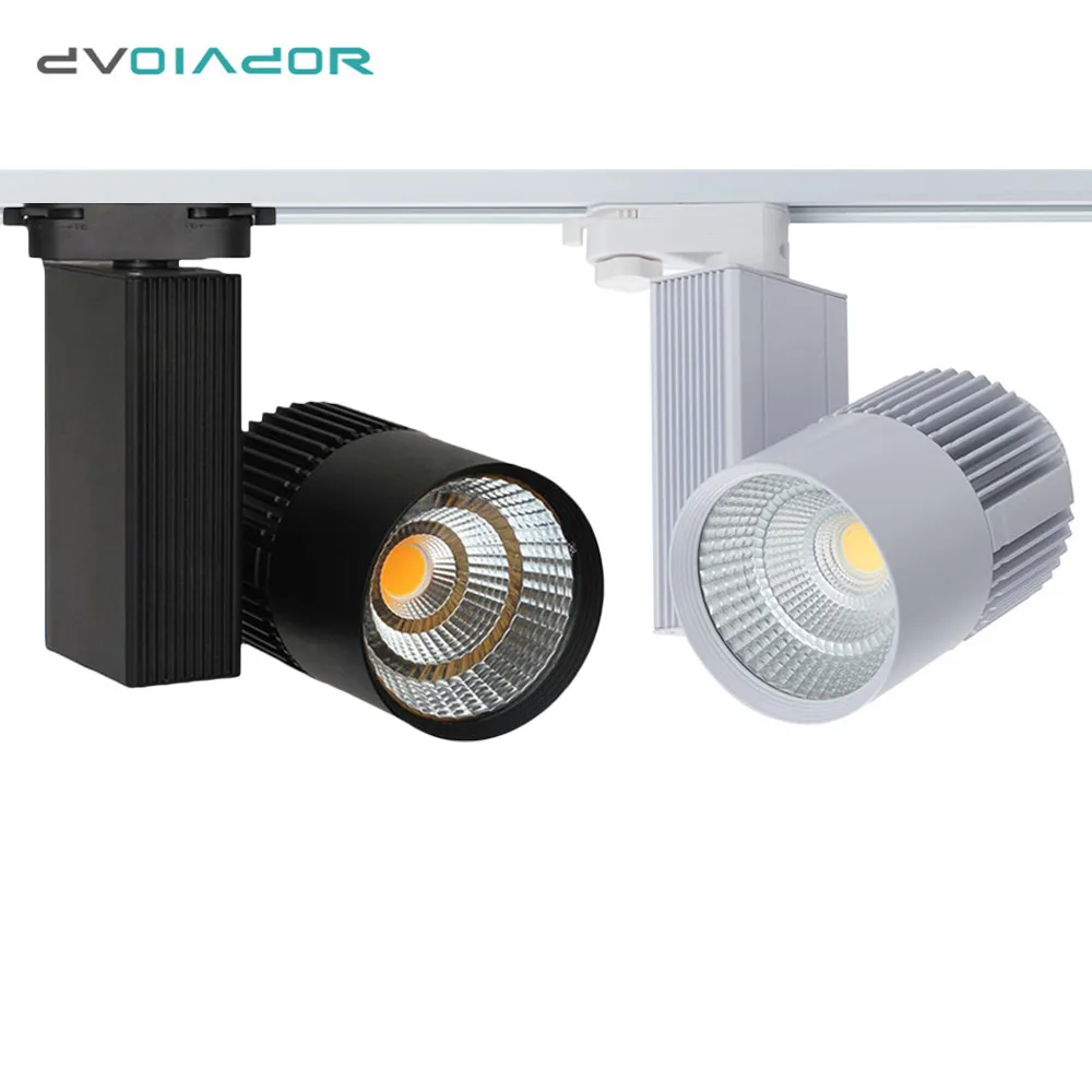 Высокомощный светодиодный Светодиодный Трековый светильник 20 Вт 25 30 алюминиевый