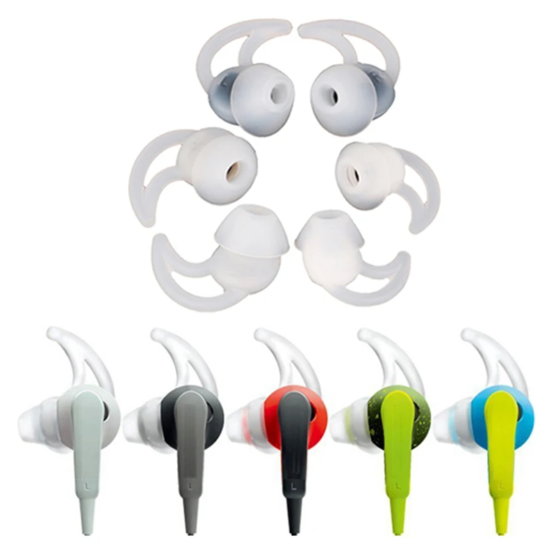 

3Pairs(S+M+L) Soft Ear Bud Tips Replacement For QC20i QC20 Earphones Headphone