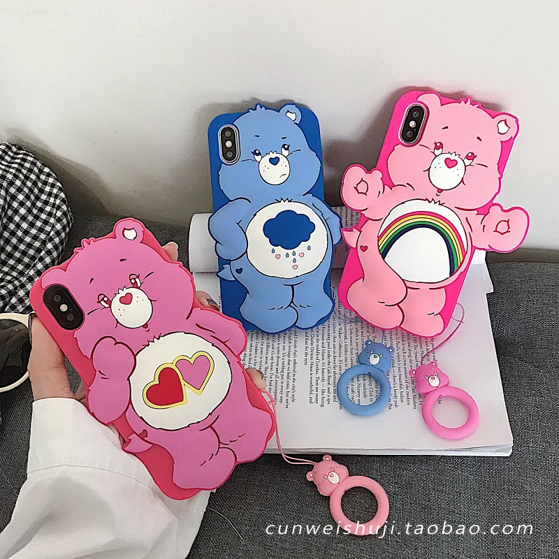 Милый мягкий силиконовый чехол для iphone 11 MAX XS, XR, 6, 7, 8 plus, X, чехлы для телефонов samsung