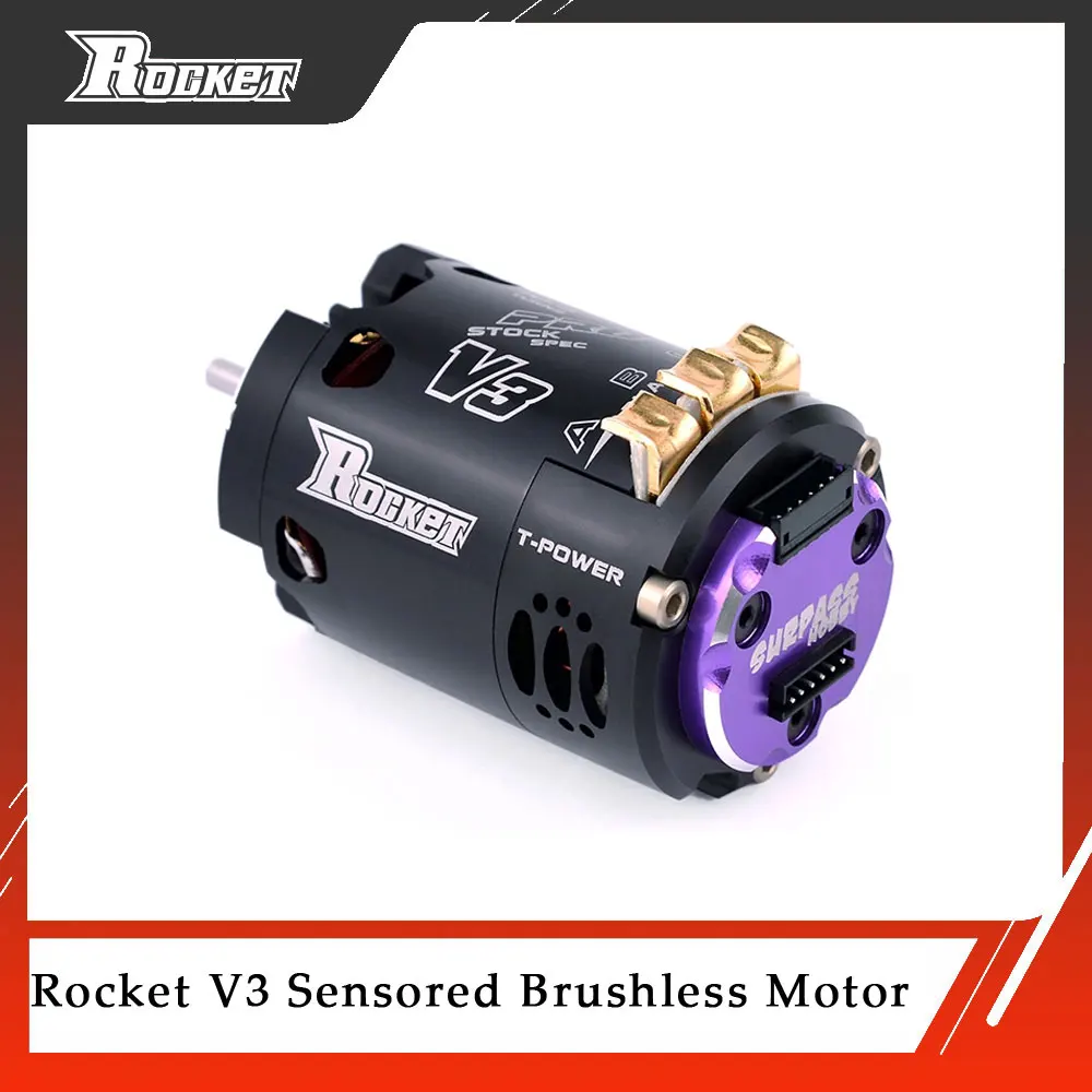 Сенсорный Бесколлекторный двигатель Rocket 540 V3 Pro 3 5 T 7 9.5T10.5T 13.5T17.5T 21
