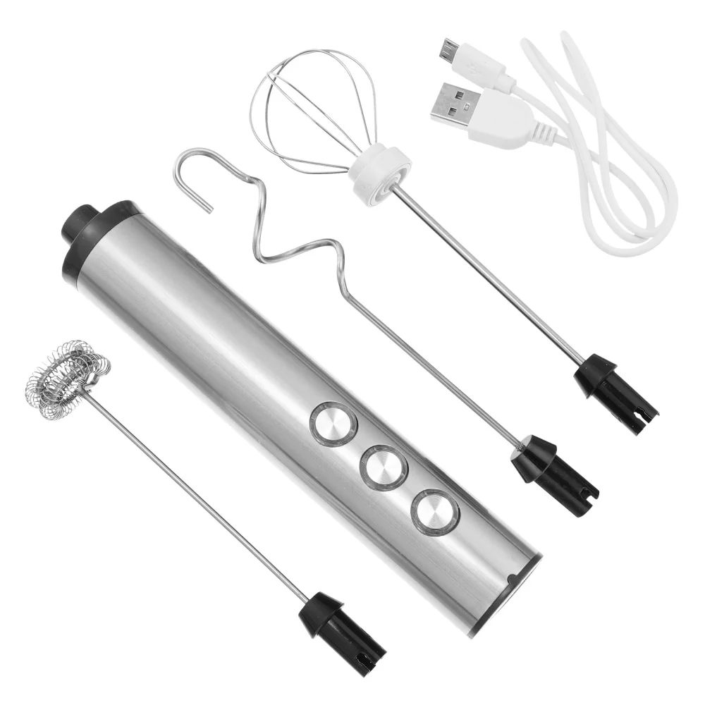 

1 Set Electric Mixer Automatic Handheld Foams Maker for Egg Latte Hot Chocolate