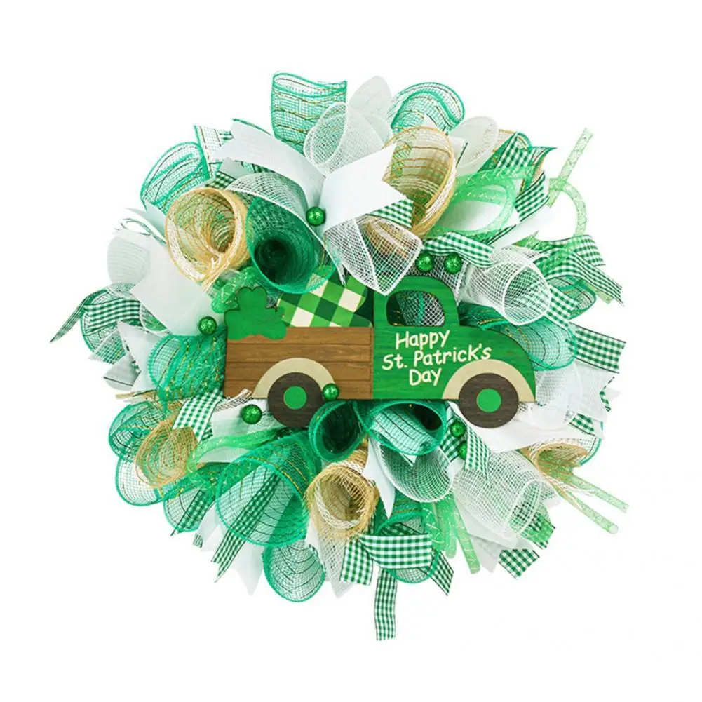 

Door Wreath Calming Wreath Spiritual Consolation St Patricks Day Hanging Garland