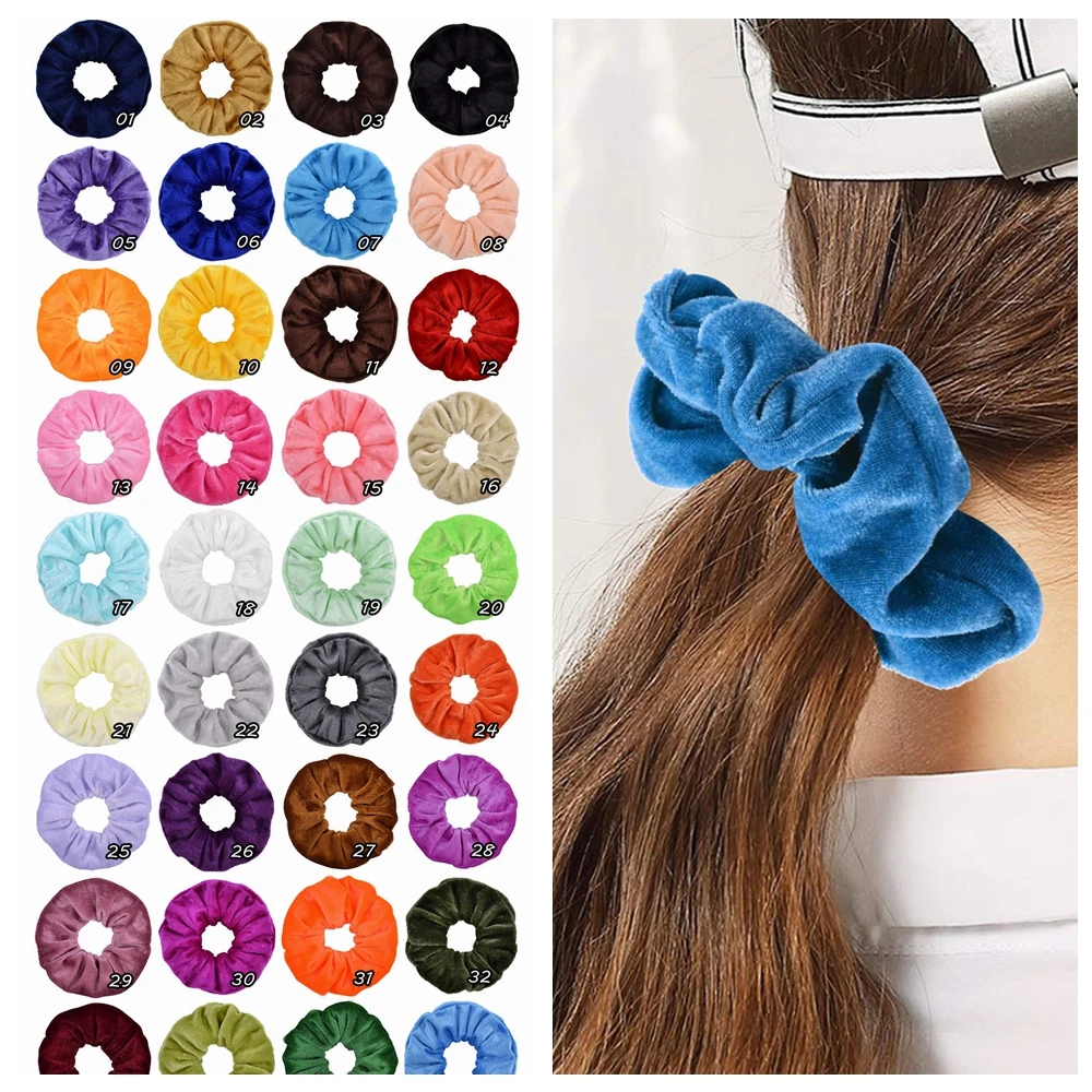 

Fashion New Women Girls Elastic Vevlet Hair Band Adult Headwrap Headwear Kids Hairband