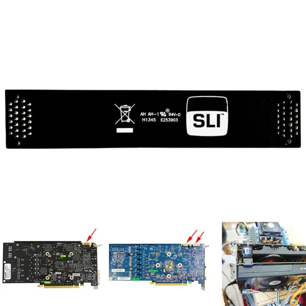 Высокоскоростной Переходник для графических карт мостовой адаптер SLI GTX1070/1080 |