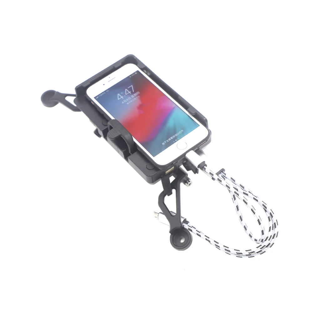 Передняя подставка для телефона мотоцикла держатель смартфона GPS навигатора