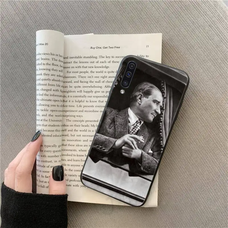 

Turkey Mustafa Kemal Ataturk Phone Case For Samsung galaxy S 9 10 20 A 10 21 30 31 40 50 51 71 s note 20 j 4 2018 plus