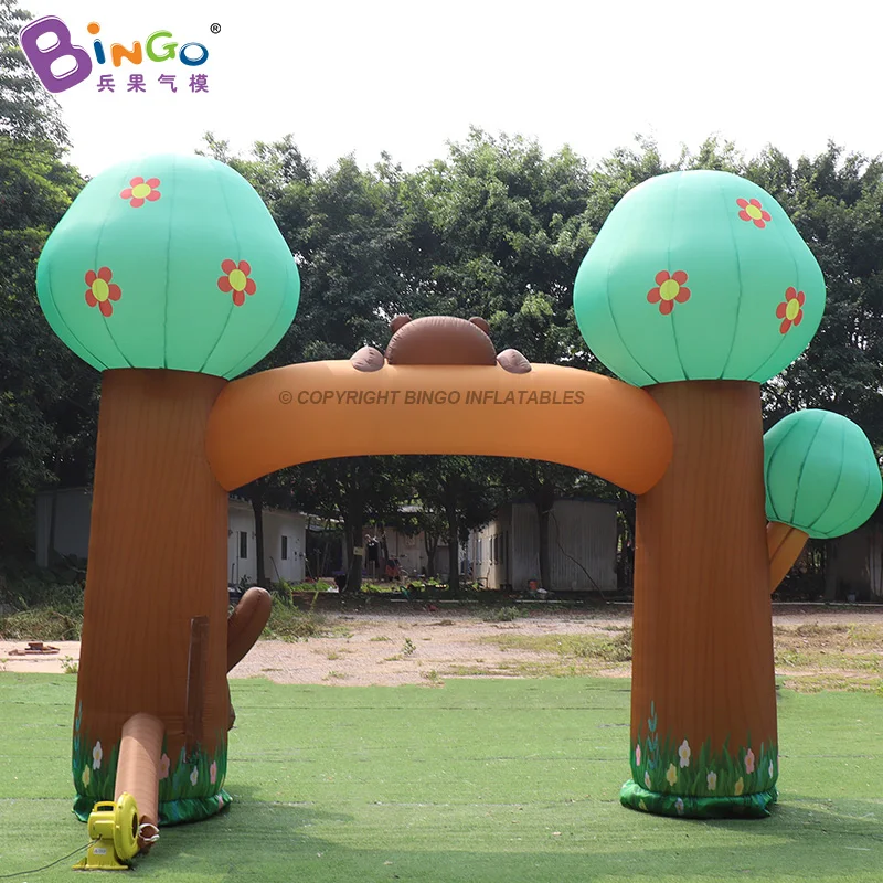 Персонализированная Арка мультяшной фермы для украшения парка тема леса вход