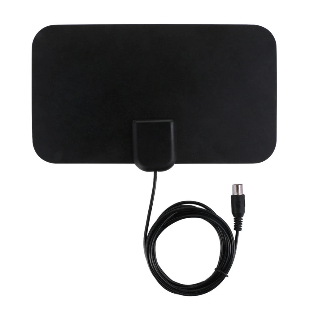 

80 Mile Range Thin Flat Antenna HD High Definition TV Fix Scout HDTV DTV Skylink Cable HDTV Antenna TV Receivers Accessories