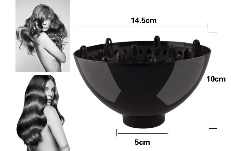 Распродажа модный рассеиватель для волос складной фен вытяжка парикмахерский