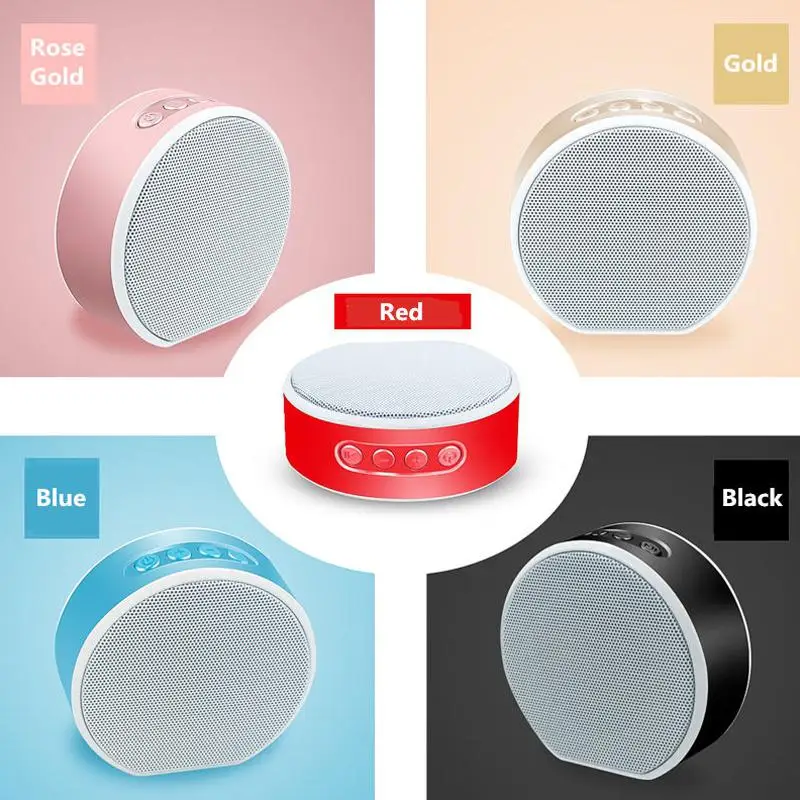 Портативный Мини Bluetooth динамик s беспроводной Hands Free TF USB FM звук музыки для iPhone X