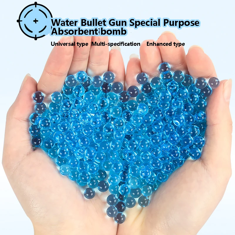 Детский игрушечный водный пистолет с украшением в виде кристаллов бомба 13000