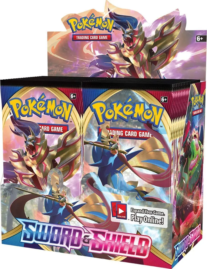 

324 шт./коркор. Pokemon TCG Sword & Shield 36 упаковок карт Pokemon коллекционные игрушки