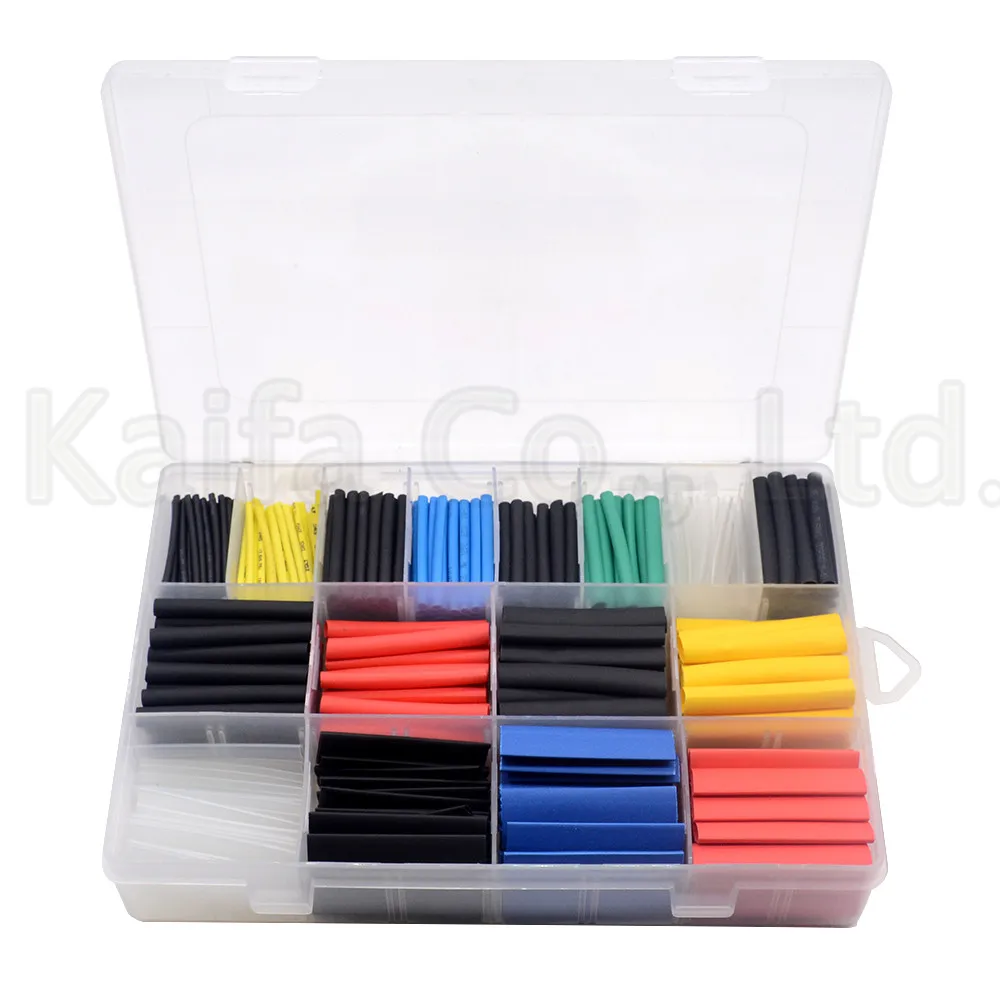 580 шт 2:1 ассортимент электронный обертывание провода кабель изолированный