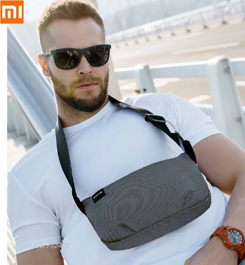 

For Xiaomi Portable Fashion Casual Sports Waist Bag Light Shoulder Bags Street Shopping Chest Pack Bags