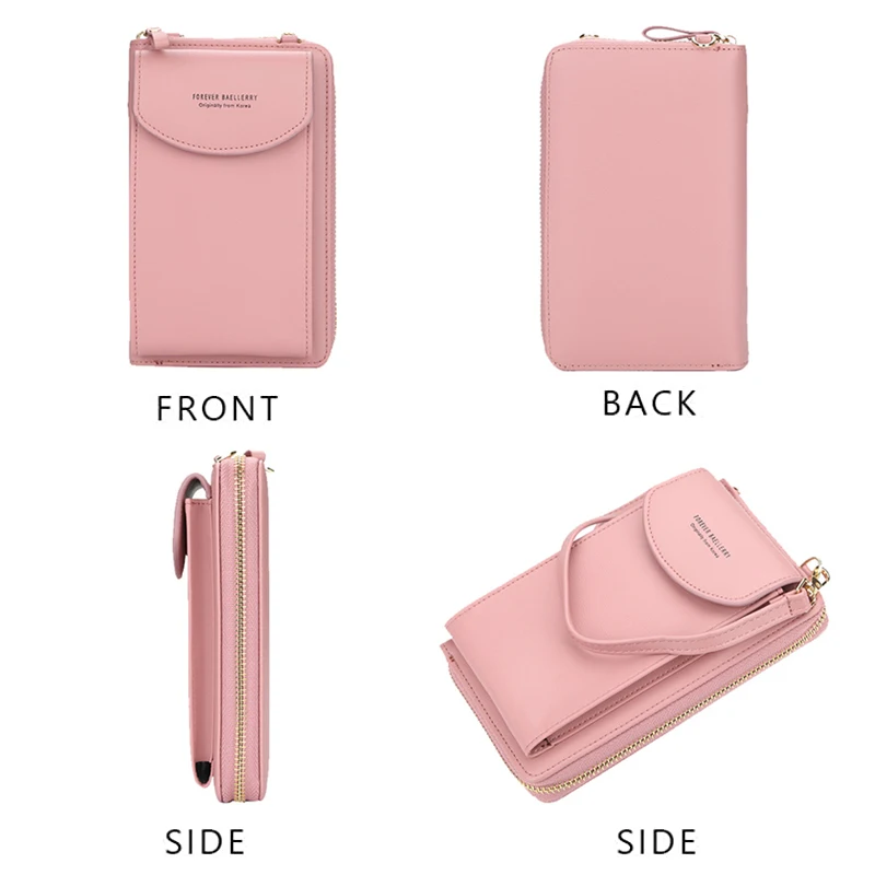Baellerry Для женщин кошелек бренд мобильный телефон сумки большой с отделением для