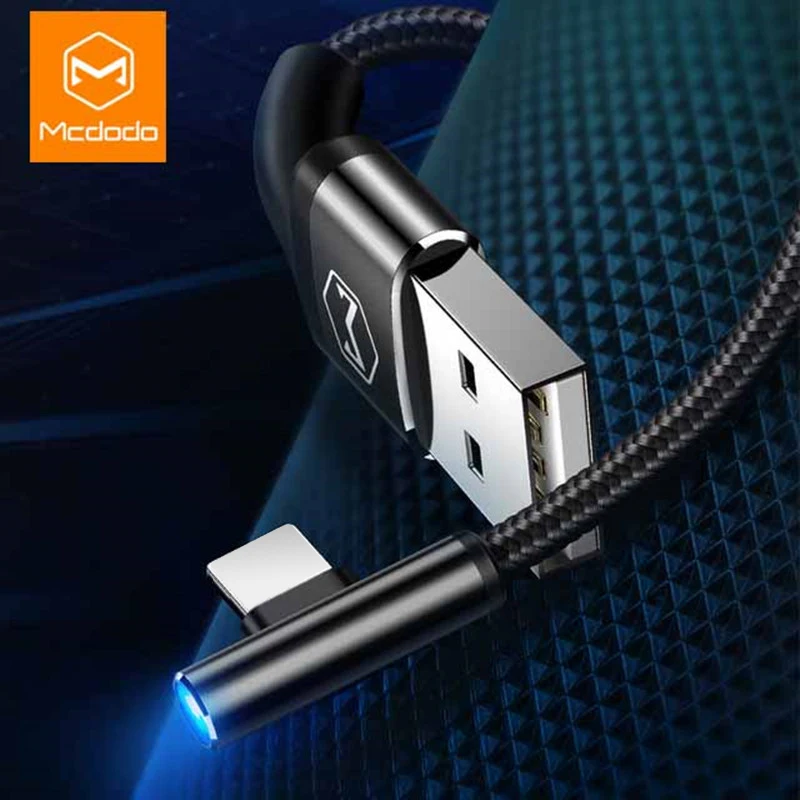 MCDODO USB зарядный кабель для iPhone XS MAX XR X 8 7 Plus Кабель быстрое зарядное устройство