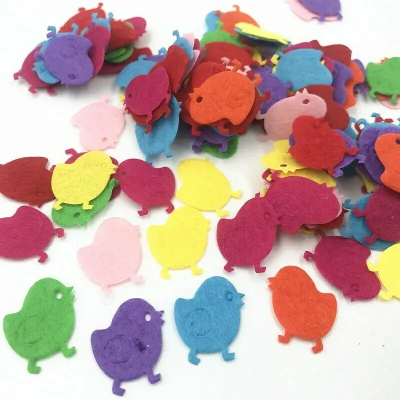 DIY 200 шт. смешанные цвета фетровое оформление 25 мм|Войлок| |