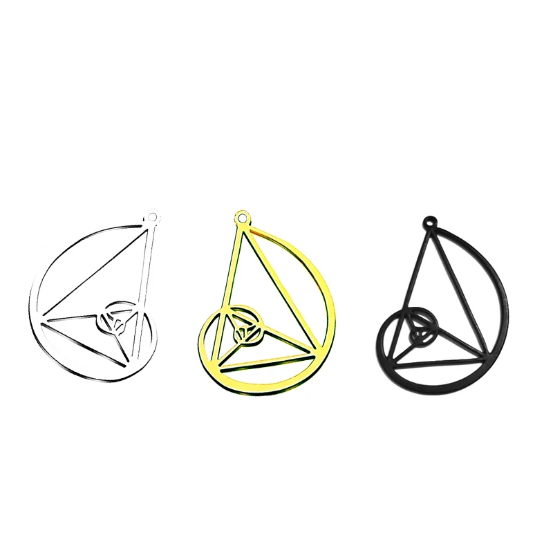 Fibonacci золотистый коэффициент Геометрия Священная спиральная научная бижутерия