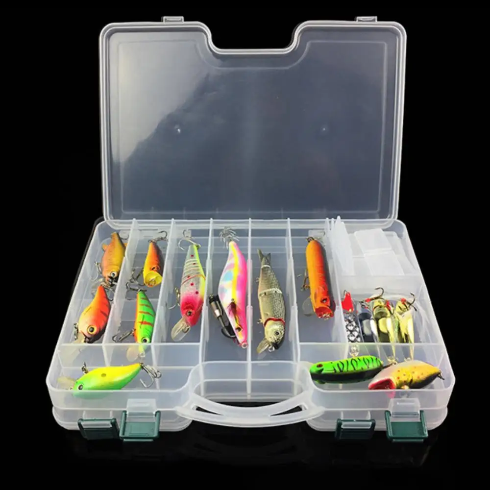 

75% Discounts Hot! Large Capacity Fish Lure Bait Hook Tackle Box Fishing Storage Case Container