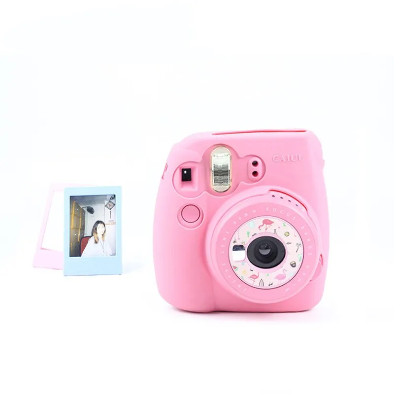 Caiul/caiul Polaroid Mini8/8+/9 Силиконовая обложка альбома Рамный фильтр костюм аксессуары 7 в 1