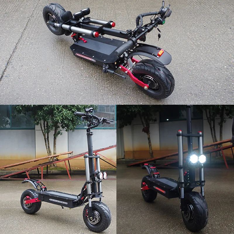 Электрический скутер с 2 зарядными портами максимальная скорость 90 км/ч 3000 Вт