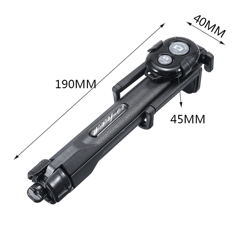 

Pohiks 1pc Wireless bluetooth Selfie Stick + Mini Selfie Tripod With Remote Control For Mobile Phone