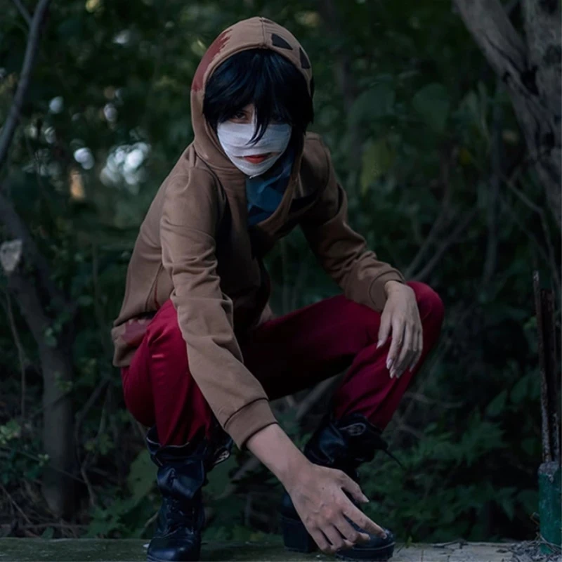 Аниме ангелы смерти косплей Айзек Фостер костюм Satsuriku no Tenshi Zack Униформа парик