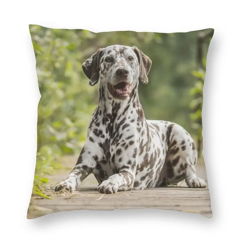 Милый далматинец собака чехол для подушки с принтом размером 45*45 см украшения 3D