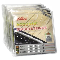 10 sets alice a407 sl acoustic guitar steel strings copper alloy windinding