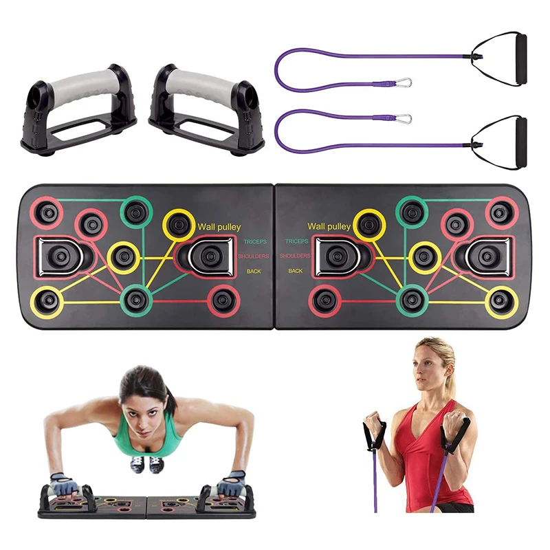 13-in-1multifunctional Bracket Push Up Rack Board Body Building Fitness Exercise Push-up Stands Training System Home Equipment | Спорт и
