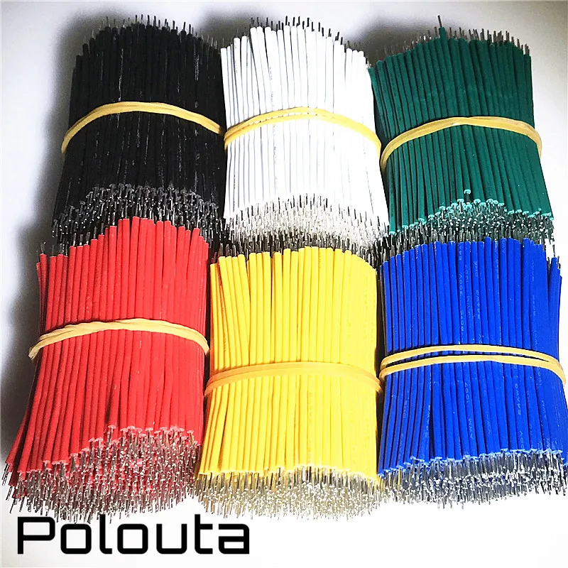 

Copper Wire Jumper Copper Tinned Single Core Electronic Connecting Line for LCD Screens For Welding 22/24/26AWG 5/0.8 5-30CM