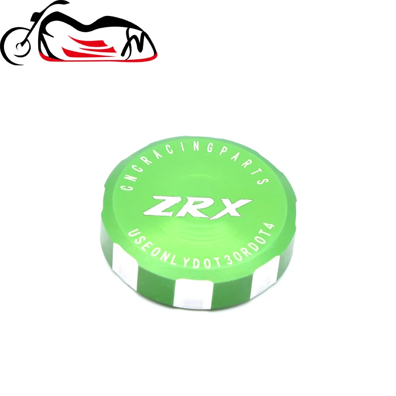 

Motorcycle Parts For KAWASAKI ZRX 1200R 2001-2004 2003 ZRX1200R ZXR 1200 R Rear Brake Fluid Reservoir Cover Cap With Logo
