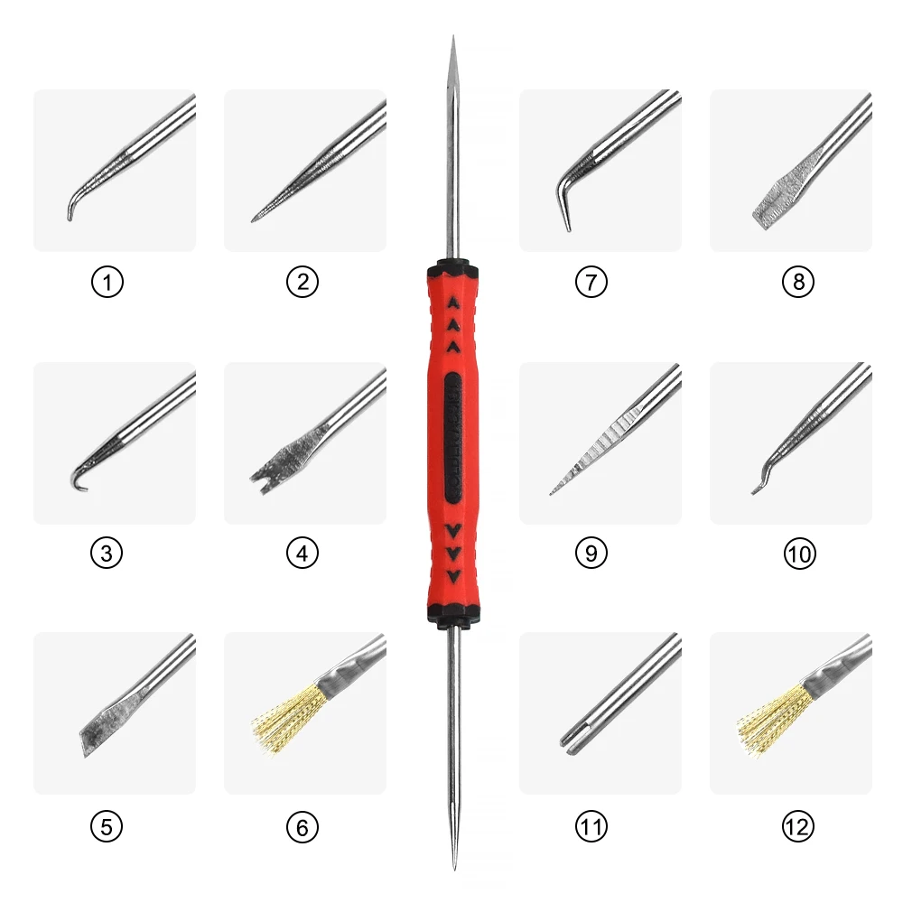 NEWACALOX набор инструментов для ремонта припоя прецизионные электронные компоненты