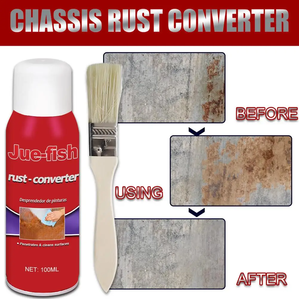 

Car Rust Remover With Brush Metal Surface Chrome Paint Polish Solve Paste Maintenance Cleaning Care For Auto Repair Accessories