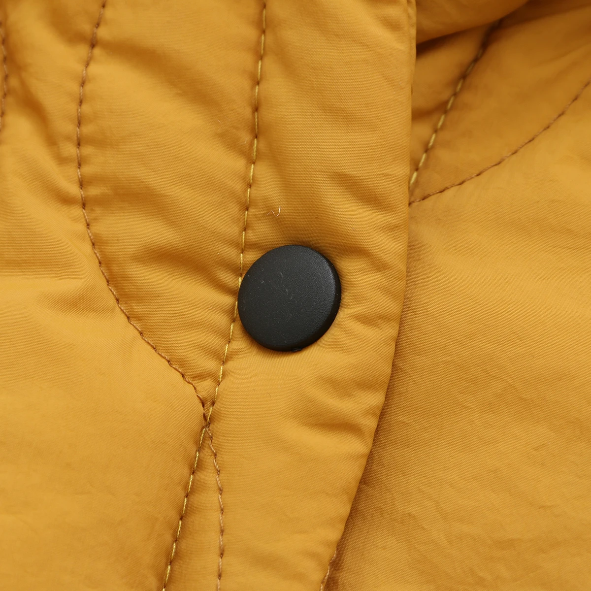 

Autumn Winter Short Parka Women Oversize Padded Jacket Knit Hooded Coat Warm Outerwear Fashion Casual Loose Clothes Female