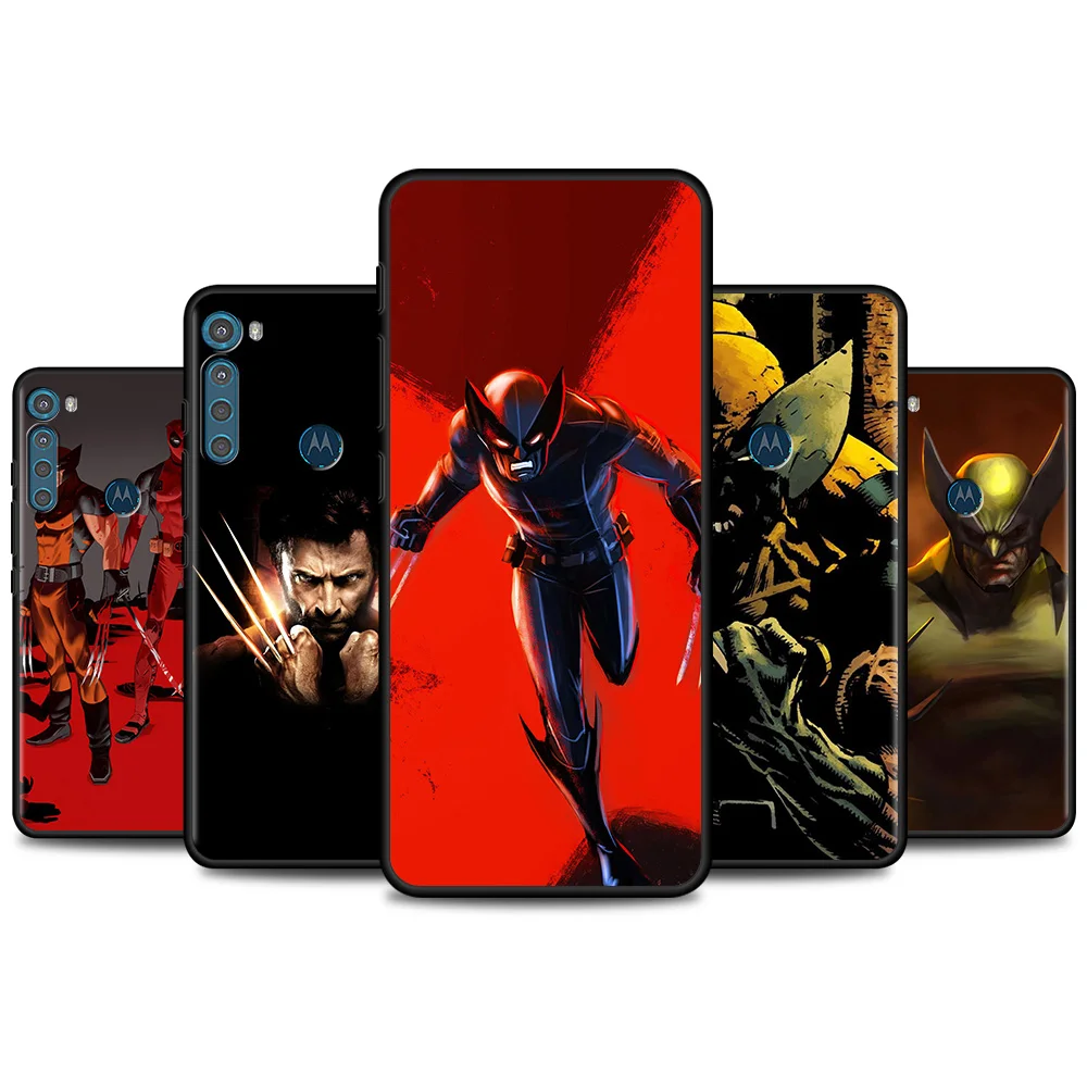 

For Motorola One Fusion Plus G60 G50 G30 G20 G10 G9 Play G9Power G8 Plus G8Power Edge 20 Lite E6s E7 Plus Marvel Movie Wolverine