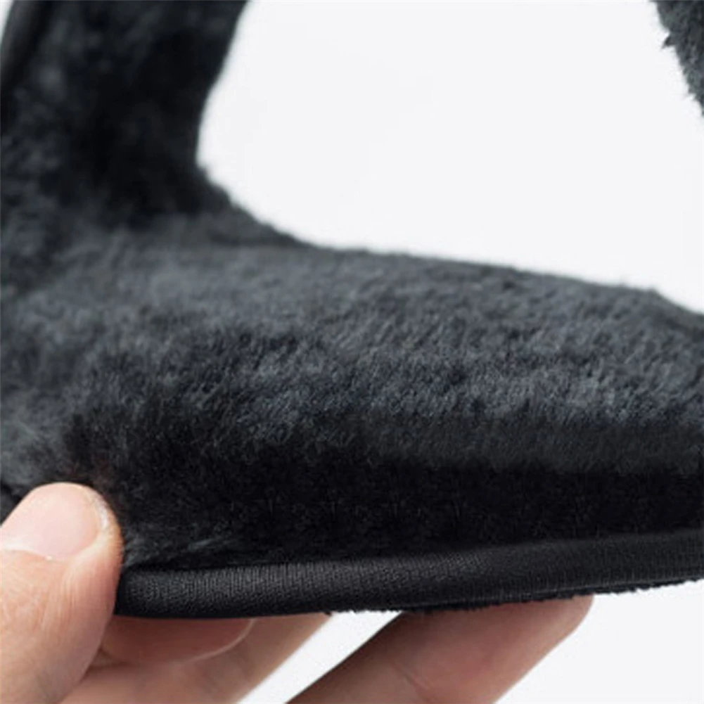 

Outdoor Warmer Ear Cover Hot Foldable Faux Cashmere Ear Muff Men Warm Earphones Thicken Earmuffs Plush Earflap sport Casual Ear