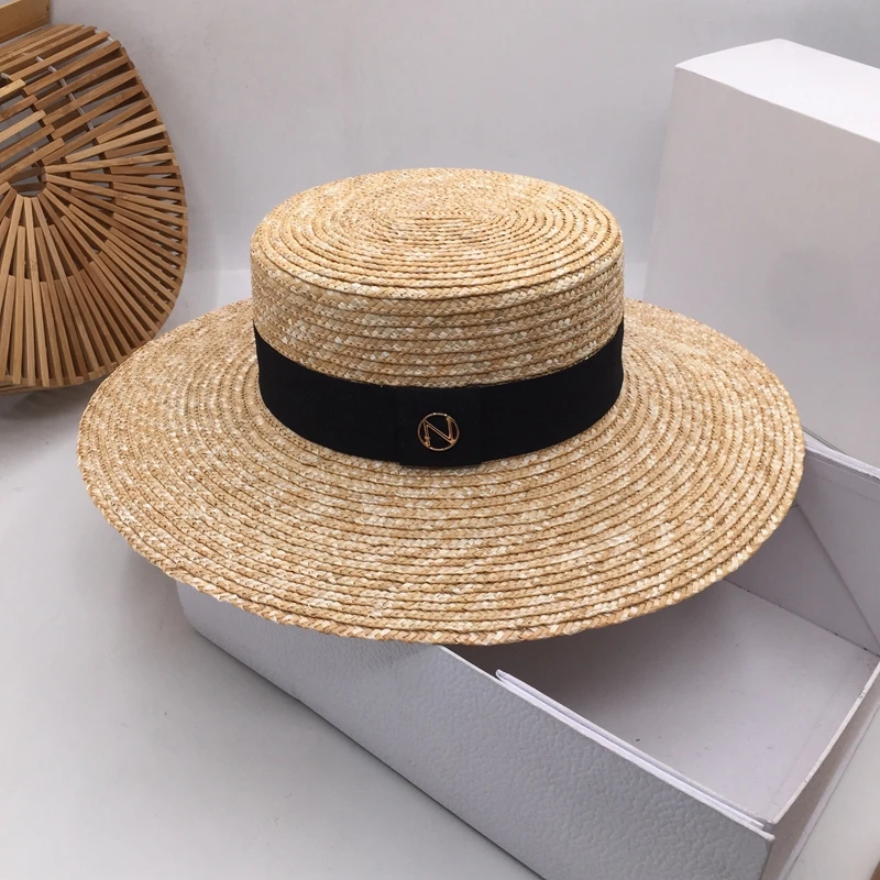 

Shading is natural s brim hat summer travel seaside resort sun hat socialite han edition straw hat