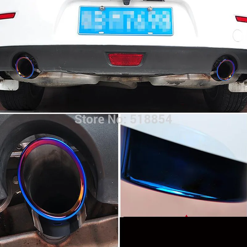 Выхлопная труба выхлопная отделка выхлопной трубы аксессуары из нержавеющей